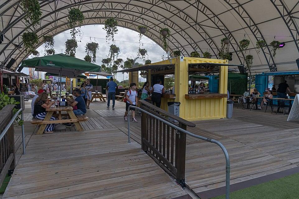 Wynwood Marketplace - July, Miami FL — travel photo of Wynwood, Miami