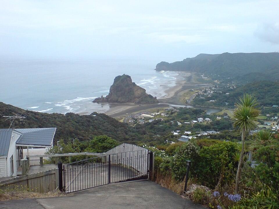 Lion Rock In Piha Overview — travel photo of Piha, Auckland