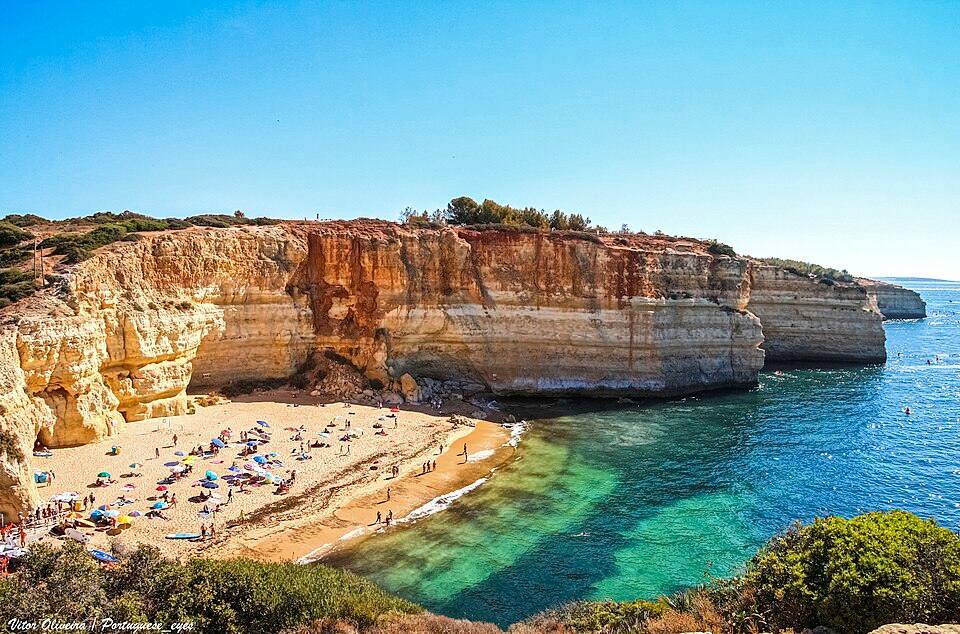 Praia de Benagil - Portugal ( ) — travel photo of Benagil