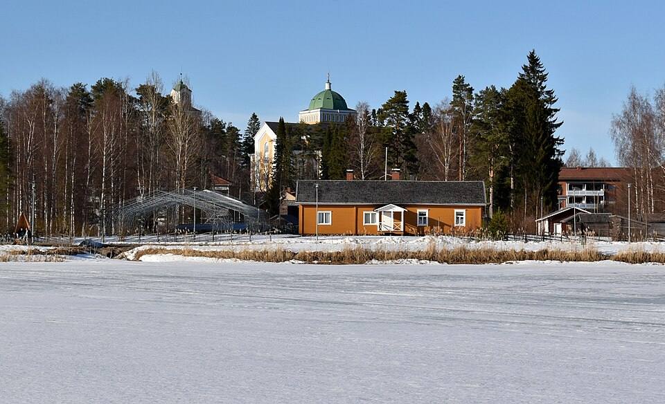 Kerimäki view winter — travel photo of Kerimäki