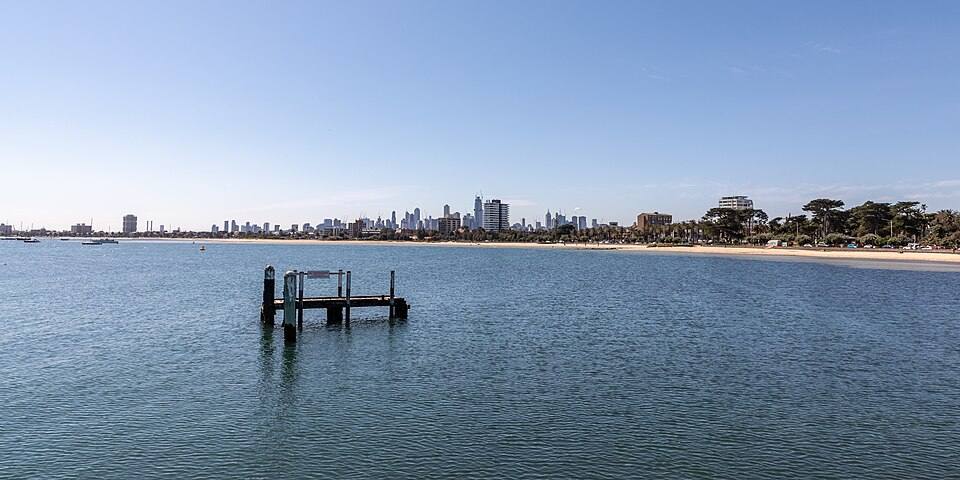 Melbourne (AU), View from St Kilda Pier — travel photo of St Kilda, Melbourne