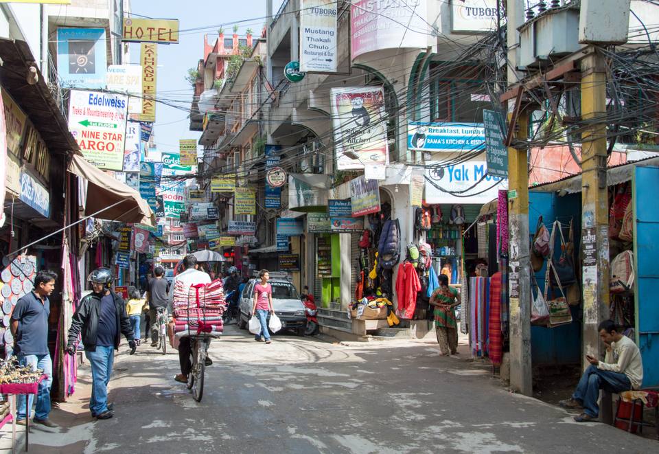 Thamel streets - Kathmandu, Nepal - (1) — travel photo of Thamel, Kathmandu