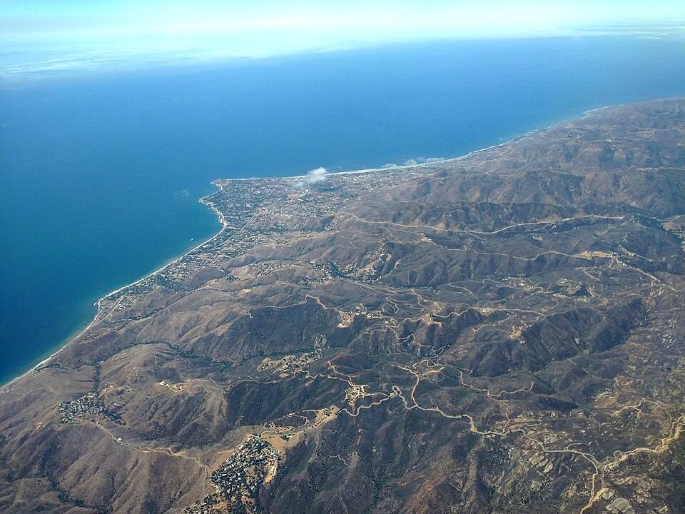 Malibu, California aerial view in July — travel photo of Malibu, Los Angeles