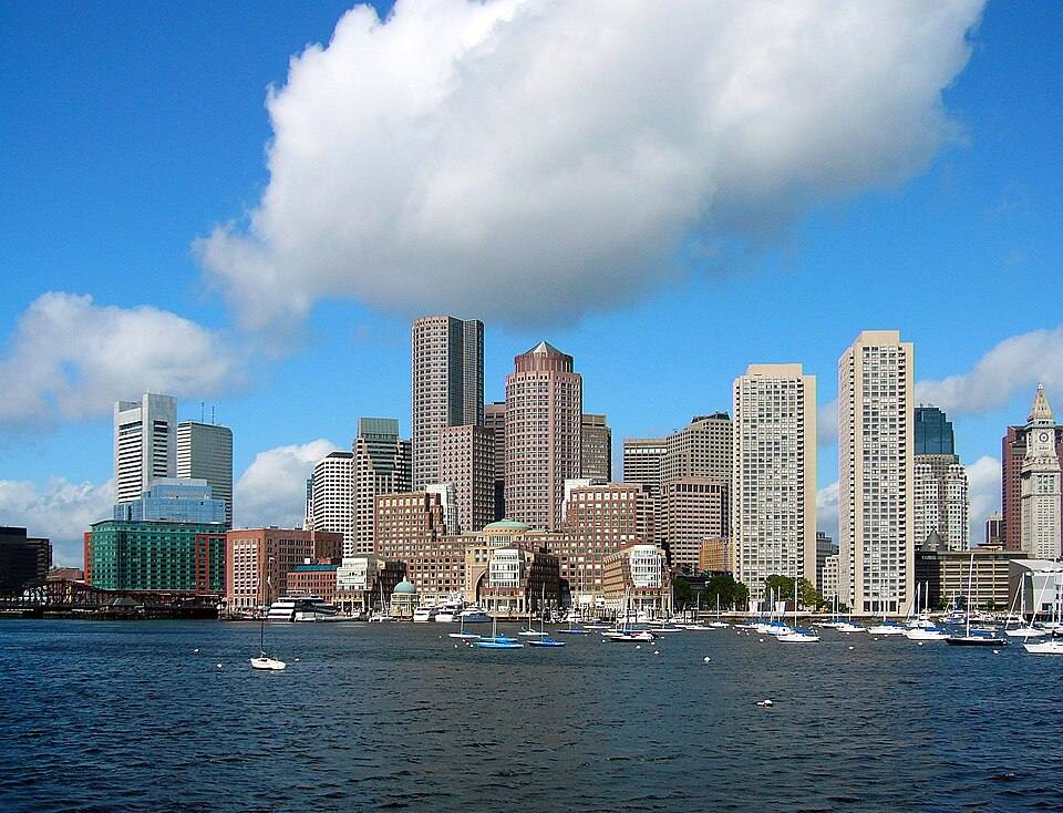 Boston Financial District skyline — travel photo of Boston