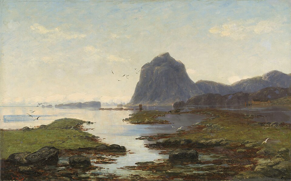 Betzy Akersloot-Berg - Fra Lofoten - NG.M. - National Museum of Art, Architecture and Design — travel photo of Lofoten