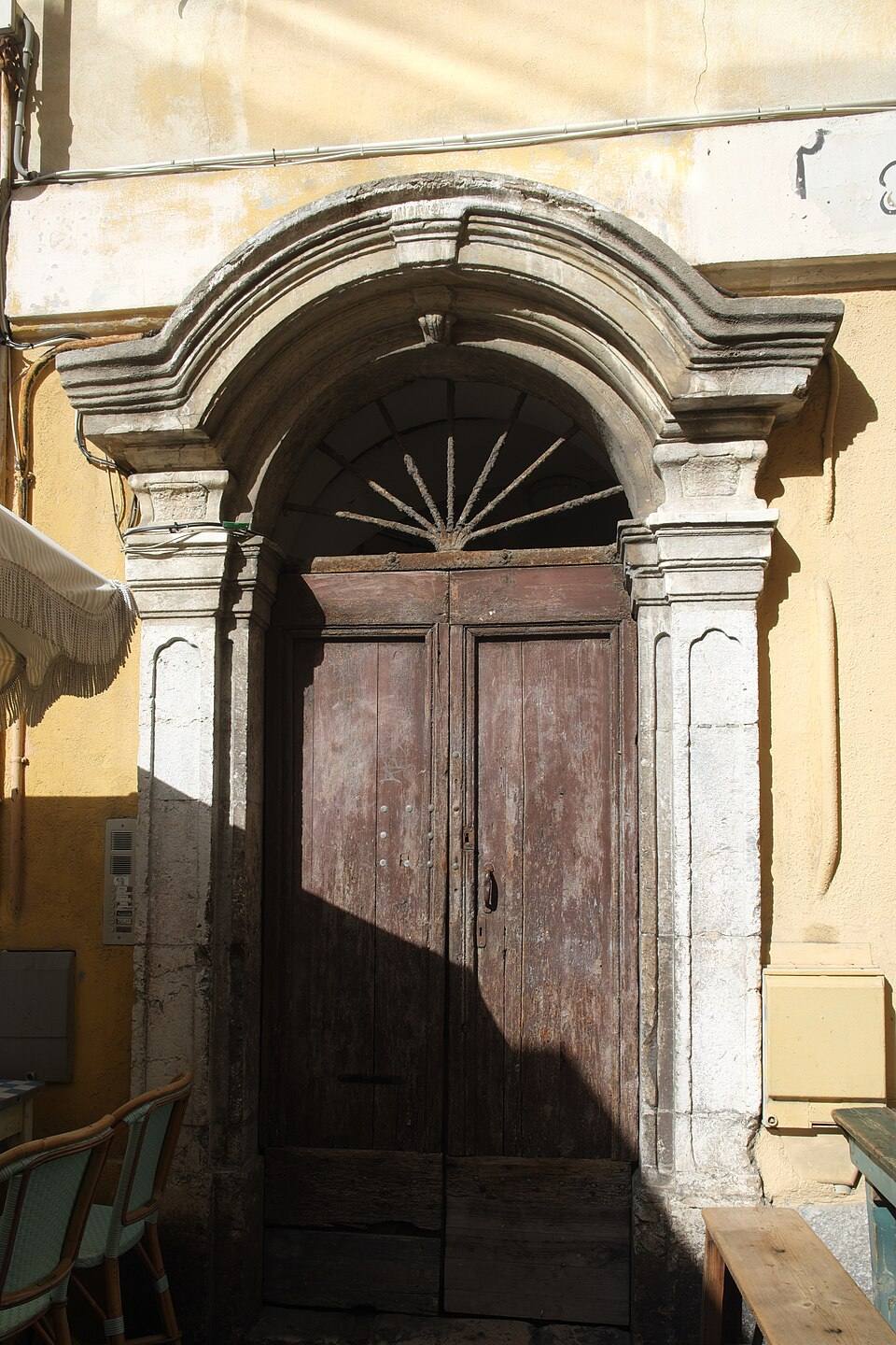 Nice ( ) Vieux-Nice Porte — travel photo of Vieux Nice, Nice & the Côte d'Azur