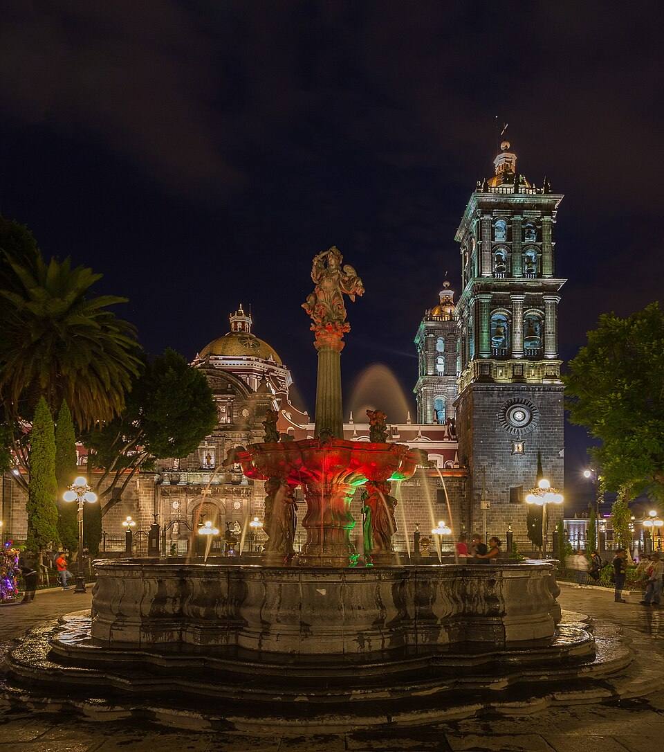Catedral de Puebla, México — travel photo of Puebla