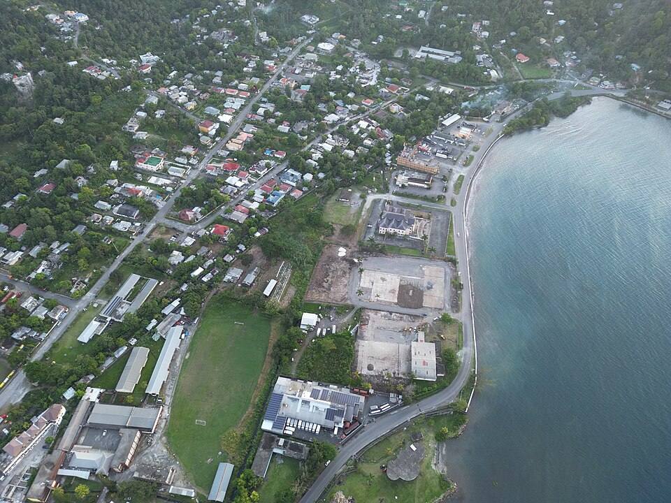 Drone view of Boundbrook Port Antonio, Jamaica — travel photo of Port Antonio