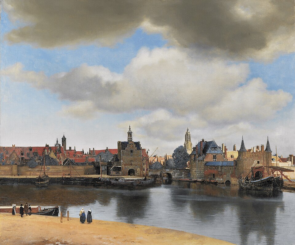 View of Delft, by Johannes Vermeer — travel photo of Delft, The Netherlands