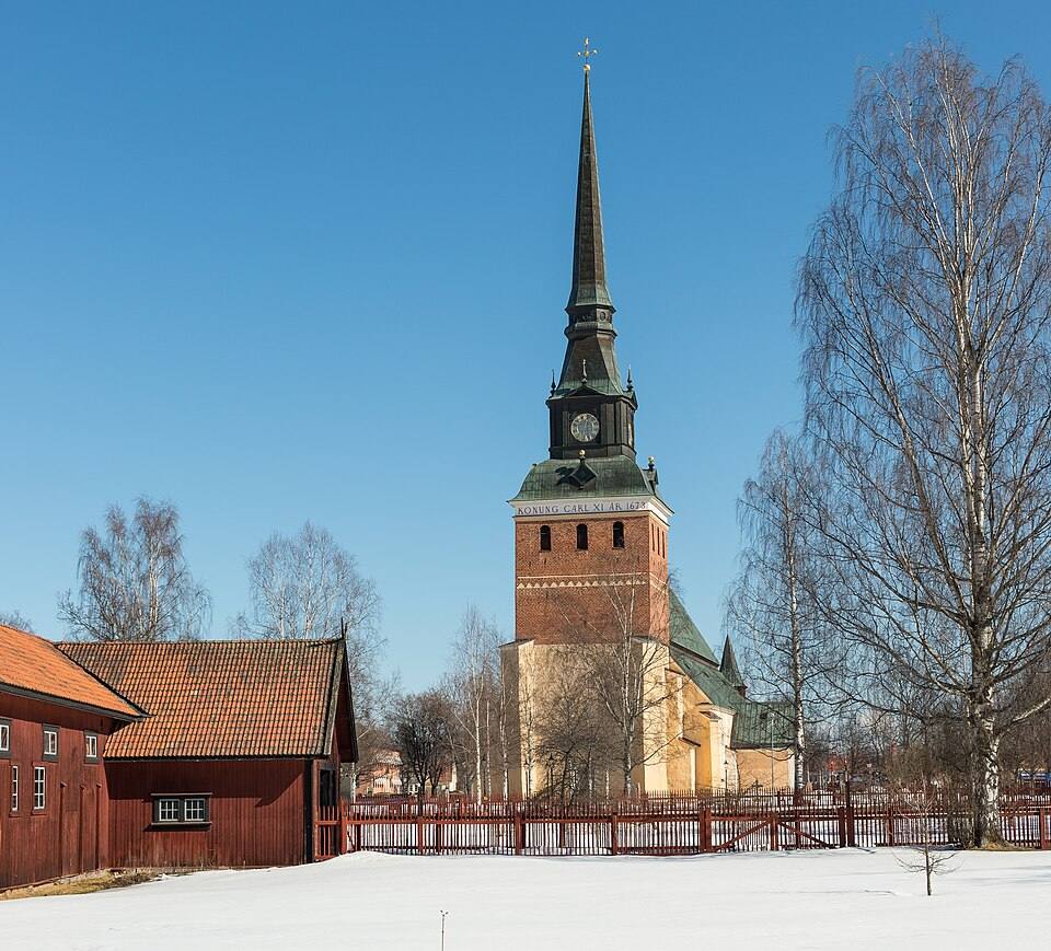 Mora kyrka Mars — travel photo of Mora, Dalarna
