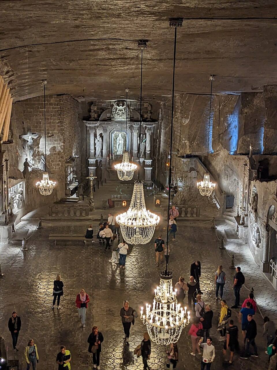 Wieliczka Salt mine church — travel photo of Wieliczka Salt Mine, Kraków