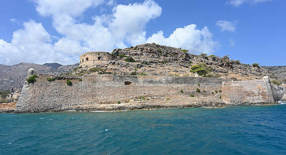 Spinalonga fortress from East — travel photo of Spinalonga