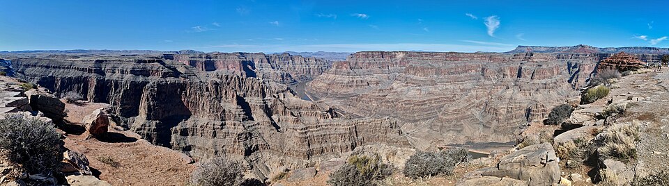 Grand Canyon West – panoramic view from Guano Point — travel photo of Guano Point, Grand Canyon West