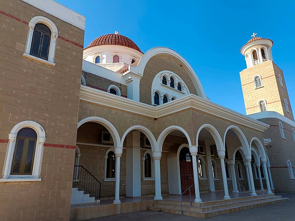 New church Panagia Eleousis, Liopetri — travel photo of Liopetri