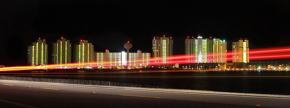NavarreBeachSkyline — travel photo of Navarre