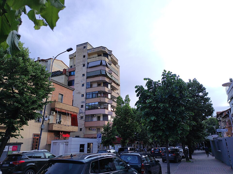 Ish-Blloku neighborhood in Tirana, Albania — travel photo of Blloku, Tirana
