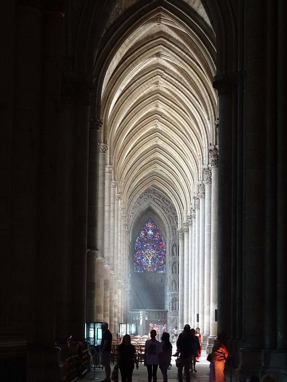 Reims Cathedral - Reims - Champagne - France - interior arches June — travel photo of Champagne & Reims, France