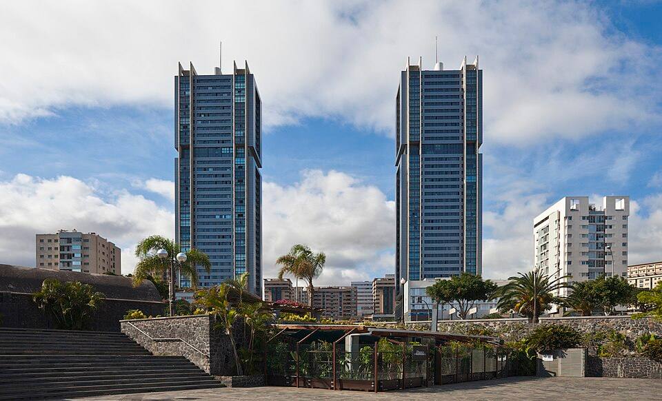 Torres de Santa Cruz, Santa Cruz de Tenerife, España — travel photo of Santa Cruz de Tenerife, Canary Islands