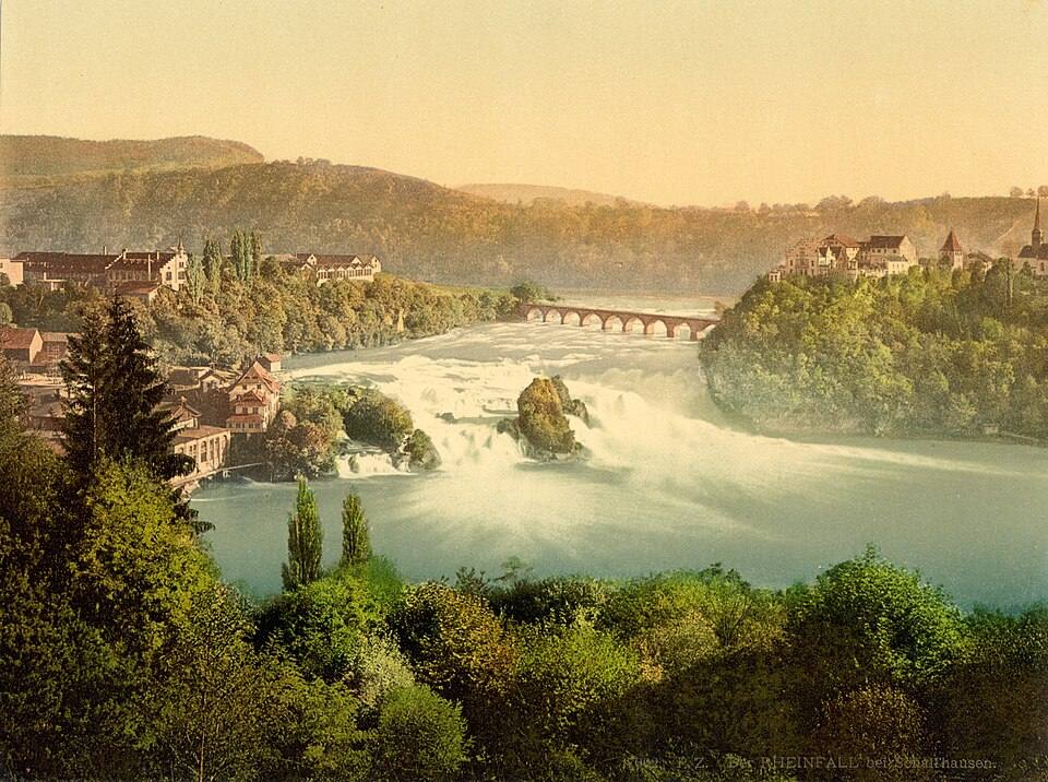 …trialsanderrors - Rhine falls, Schaffhausen, Switzerland — travel photo of Rhine Falls (Schaffhausen), Zurich